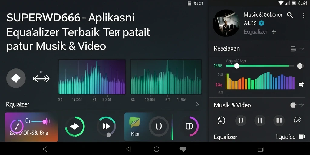 Tampilan antarmuka aplikasi SUPERWD666 yang modern dan fungsional.